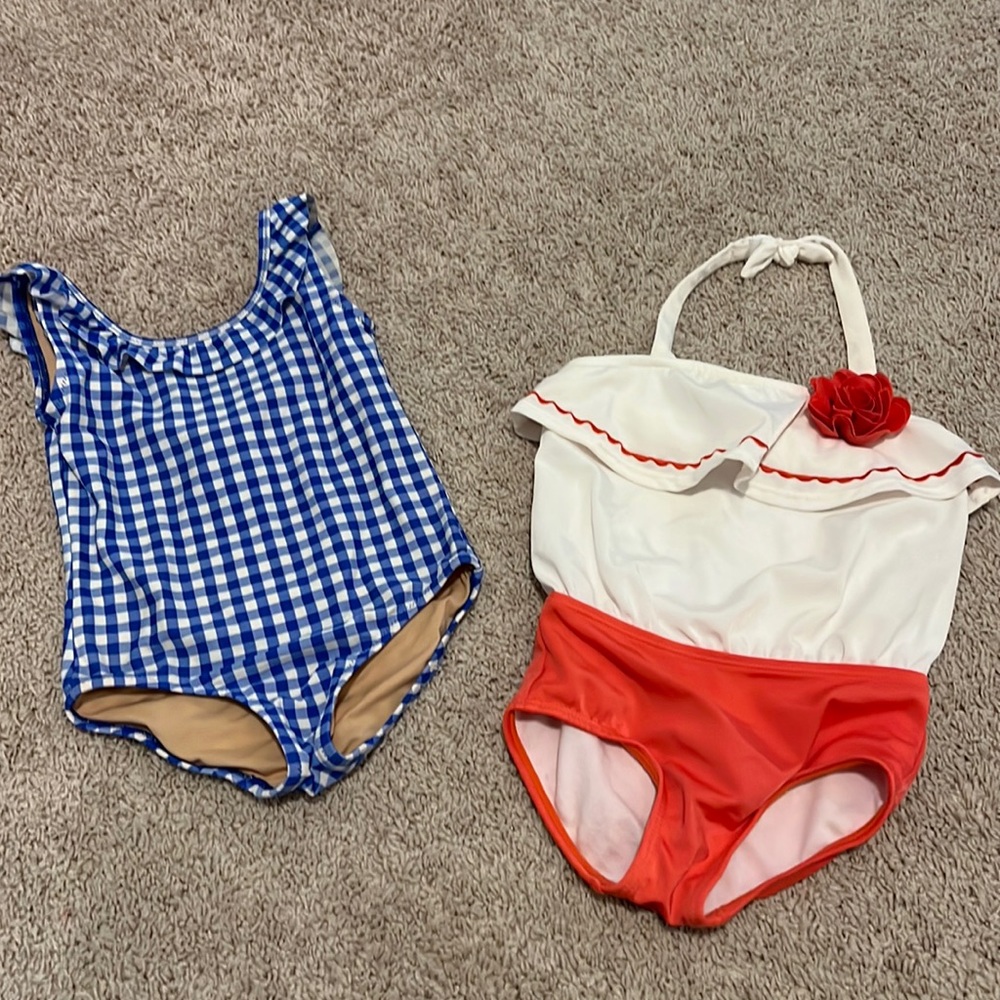 Lot of 2 Baby Girl swimsuits